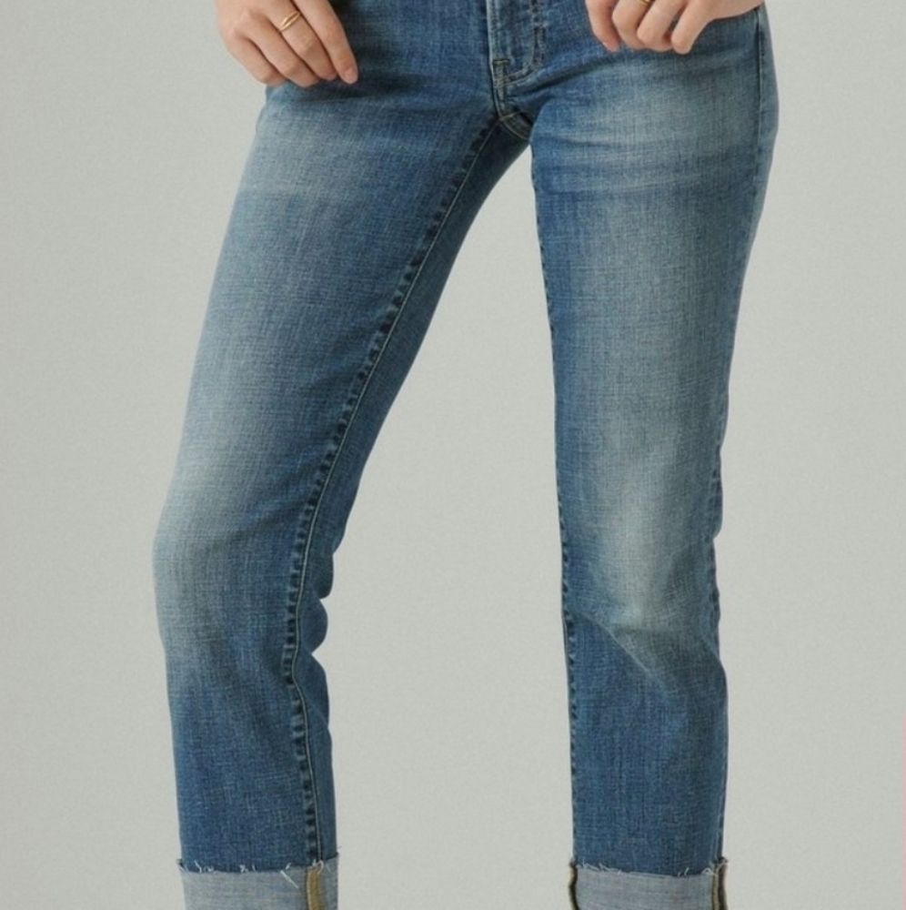 Lucky Brand Jeans. Sweet'n'Crop size 6/28. Like new - Picture 9 of 10
